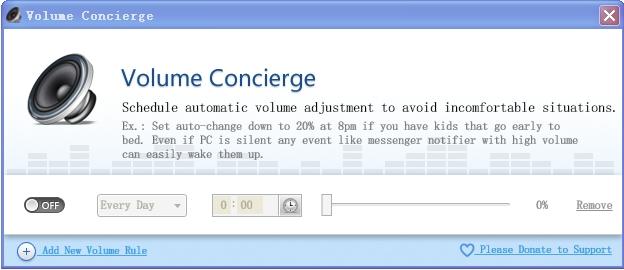 Volume,Volume Concierge,音量控制,音量增大软件